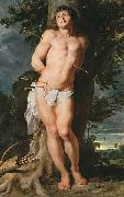 Peter Paul Rubens Der heilige Sebastian Spain oil painting artist